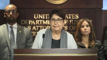 Rosa Emilia Rodríguez, fiscal federal para el Distrito de Puerto Rico, ofreció una conferencia de prensa a las 11:00 de la mañana.