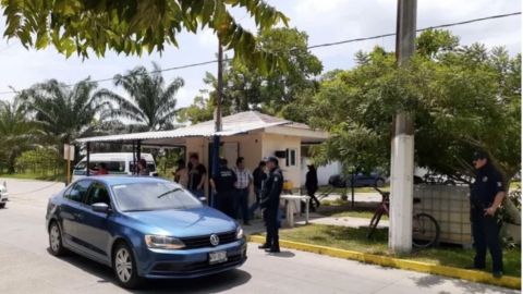 Las autoridades investigan la zona del crimen, donde un niño de 12 años perdió la vida.