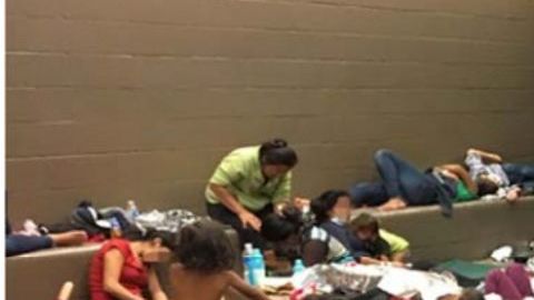 Fotos tomada por auditores del gobierno en centros de detención de ICE.