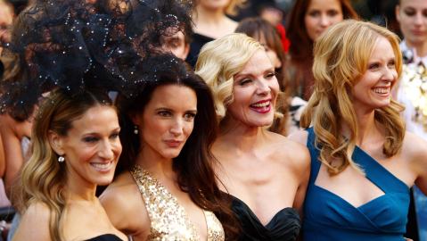 Las protagonistas de la serie "Sex and The City".