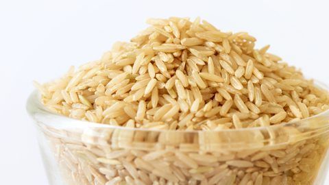Se recomienda incluir arroz integral a la dieta para mantener buena salud. Fuente: Shutterstock