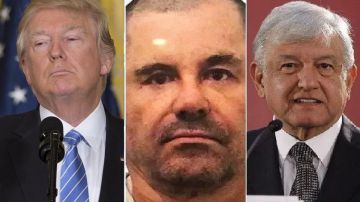 Los gobiernos de Trump y López Obrador podrían crear un grupo binacional para recuperar bienes de Guzmán Loera.