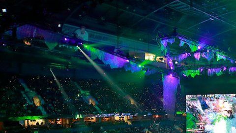 La final de la Internacional 2018 en Vancouver.