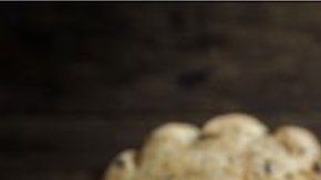 "Hamburguesas" hechas de soya y otros vegetales.