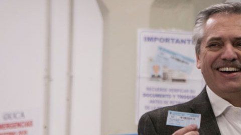 Alberto Fernández ganó las primarias.