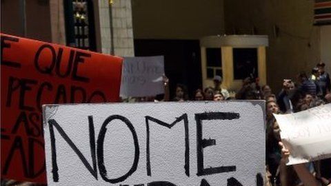 Las violaciones generaron protestas en Ciudad de México.