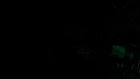 Una imagen de Jesús gigantesca sobre el escenario.