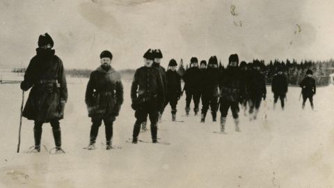Los soldados terminaron combatiendo en un territorio inhóspito en 1918.