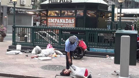 No todo es brillo en Nueva York, la ciudad más poblada de EEUU