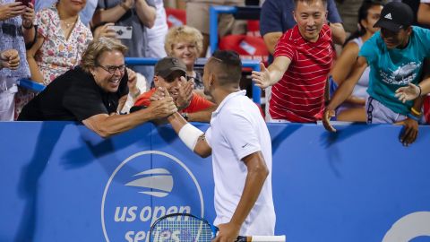 Nick Kyrgios volvió a acaparar los reflectores