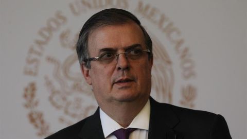 Marcelo Ebrard, canciller de México.