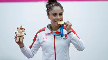 Al obtener su novena medalla de oro, Paola Longoria se convirtió este sábado en la atleta mexicana más ganadora de Juegos Panamericanos