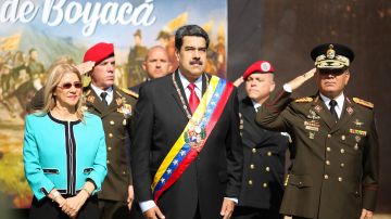 Maduro en un evento en Caracas.