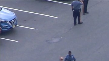 Policía en la escena