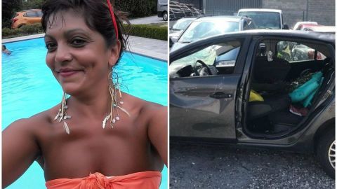 Un "ángel de la guarda", así describe Corine a la mujer que descubrió el accidente.