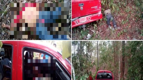 Así dejaron a 8 familiares de presunto líder del Cártel de Sinaloa al Sureste de México