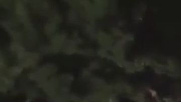 El choque se presentó poco después de las 8:50 p.m.