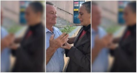 La mujer jamás se imaginó la sorpresa que se llevaría.