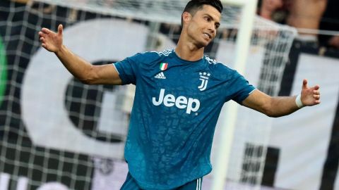 El VAR le anuló un gol al portugués Cristiano Ronaldo.