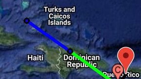 La trayectoria de la tormenta Dorian.
