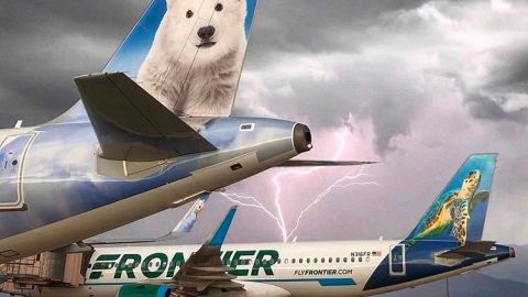 Frontier Airlines tiene a Denver como sede central.