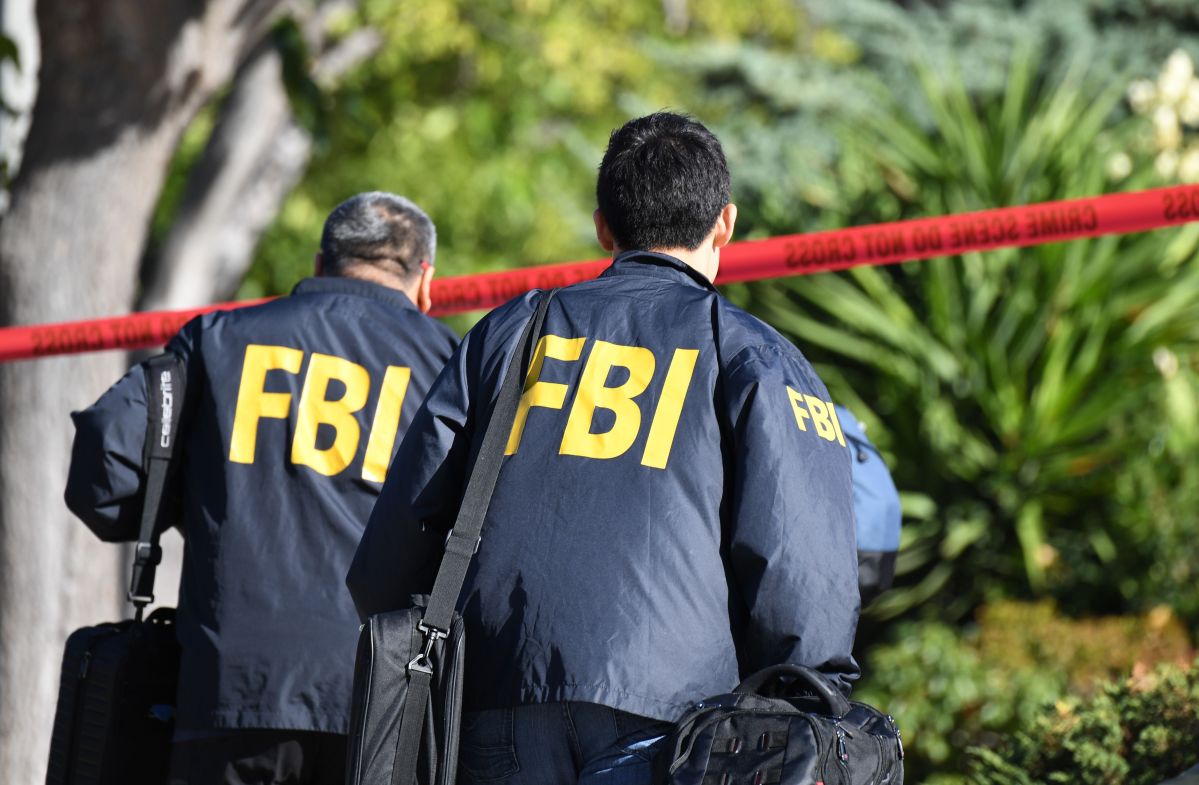 Fue arrestado por el FBI.