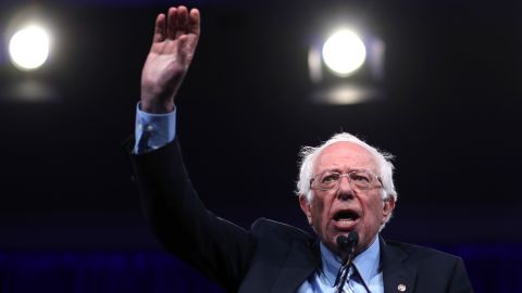 El senador Sanders es uno de los favoritos para obtener la candidatura del Partido Demócrata.