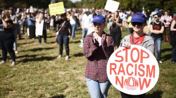 Activistas han aumentados las protestas contra el racismo.