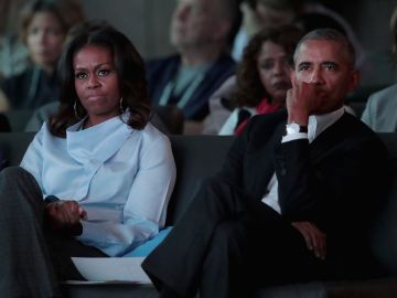 Michelle y Barack Obama.