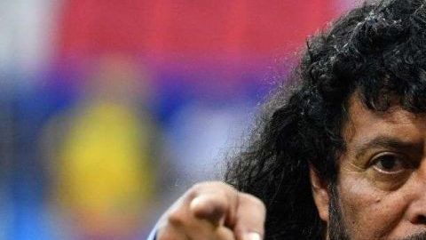 René Higuita. SAEED KHAN/AFP/Getty Images