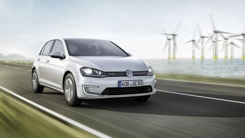 El e-Golf de VW es uno de los modelos más vendidos con motor a gas natural