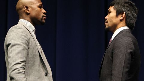 Mayweather fue tajante al decir que nunca le dará la revancha a Pacquiao.