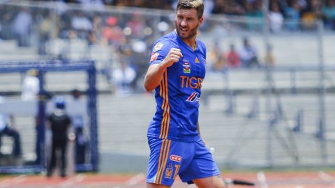 El gol 105 del delantero francés André-Pierre Gignac le dio la victoria a Tigres frente a Pumas