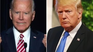 El exvicepresidente Biden criticó al presidente Trump.