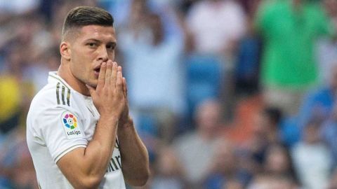 El serbio Luka Jovic, una de las inversiones del Real Madrid para esta temporada.