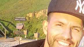 Gastón del Castillo y su célebre hermano, Sergio 'Kun' Agüero.