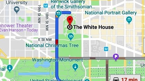 Distancia entre las dos ubicaciones