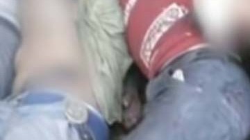 Las imágenes de la masacre duelen a la vista.