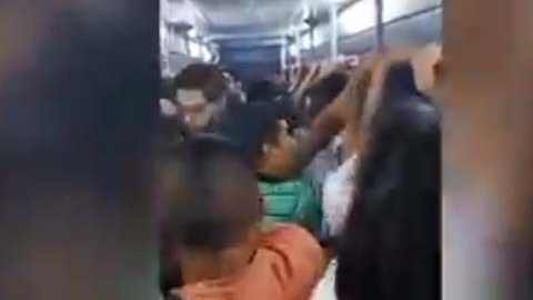 La intervención de los usuarios quedó grabada en videos.