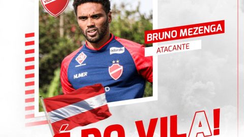 Vila Nova ficho a Bruno Mezenga hace 15 días.