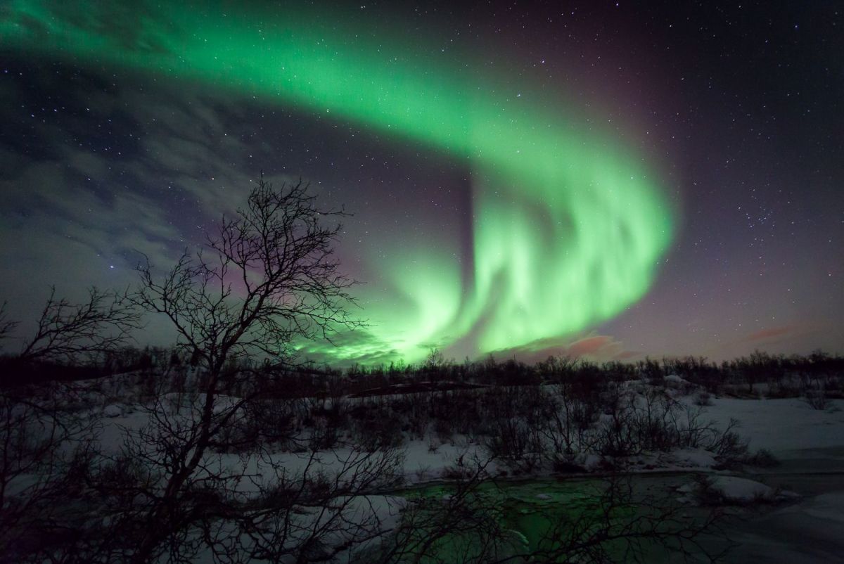 La aurora boreal será visible este fin de semana en el norte de Estados