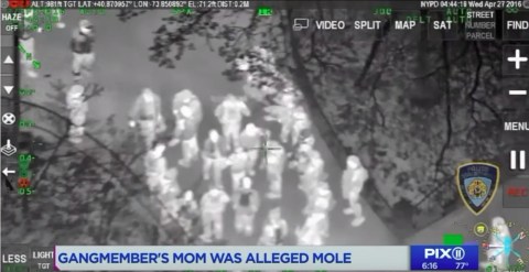 Supuestos pandilleros vigilados por las autoridades