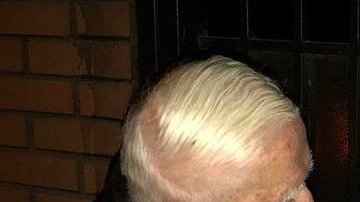 El presidente Piñera y su tío centenario, en 2017