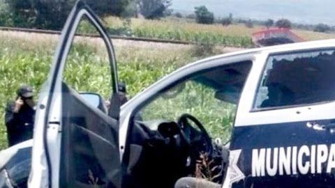 Atacan a policías en Celaya, Guanajuato,