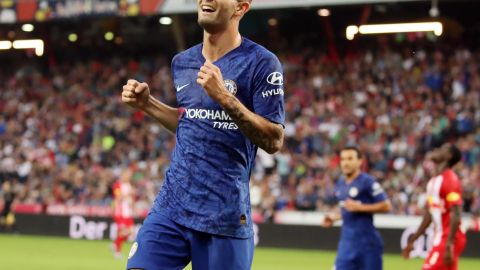 Christian Pulisic está viviendo sus primeros partidos en el Chelsea.