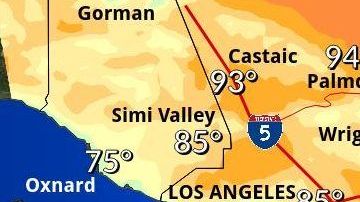 Las temperaturas para este jueves en el sur de California estarán entre los 74 y los 107 grados F.
