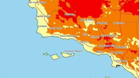 Esta tarden se registrarán las temperaturas más altas.