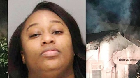 Taija Russell y la casa quemada