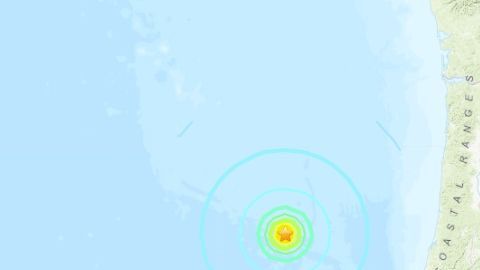 El sismo fue reportado a las 8:07 a.m. hora local.