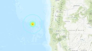 El sismo fue reportado a las 8:07 a.m. hora local.